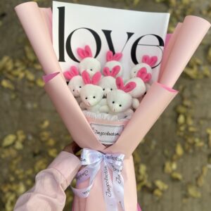 دسته گل خرگوش 118
