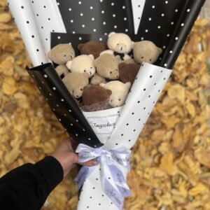 دسته گل خرسی M128