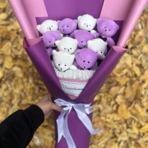 دسته گل خرسی M126