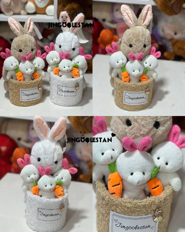 عروسک خرگوش بوکت بدست - جینگولستان