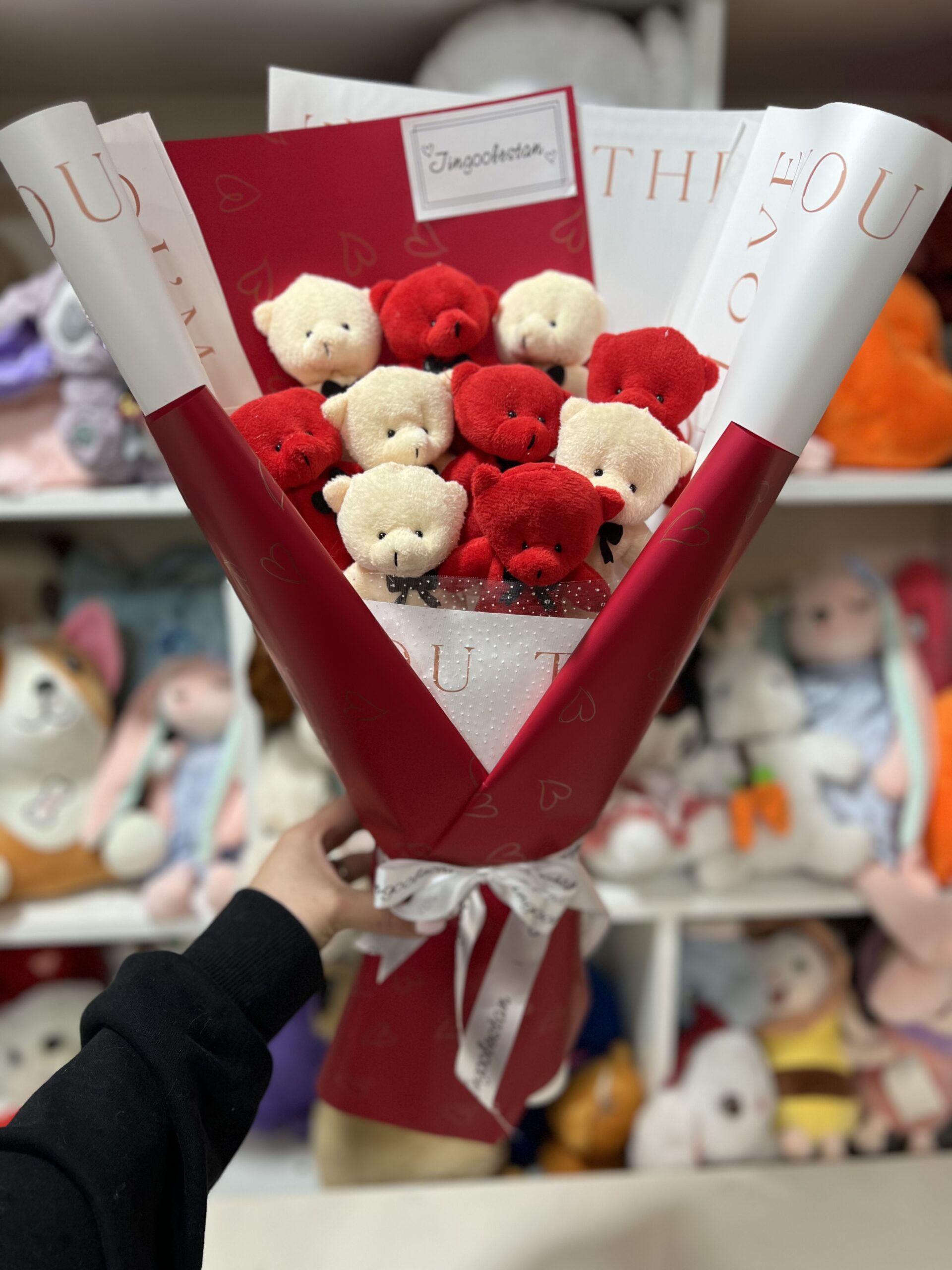 دسته گل خرسی M126 1 دسته گل خرسی M126