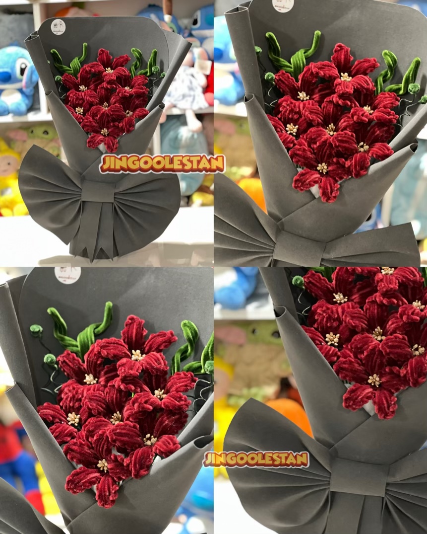 دسته گل سرخ 1 دسته گل سرخ